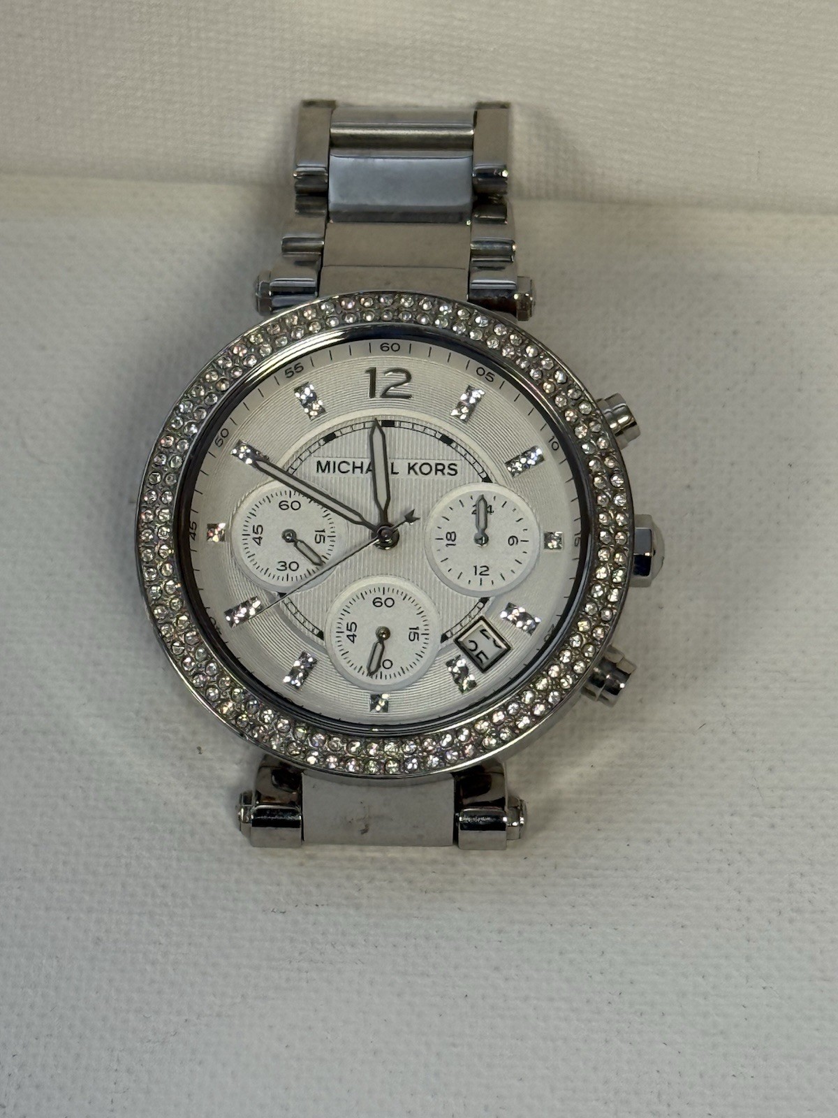 Michael Kors MParker Ladies Chronograph Watch MK-5353 Stainless