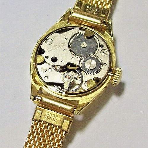 Chateau Gold Ladies Watch Vintage Mechanical Hand-Wind Looks & Runs Great