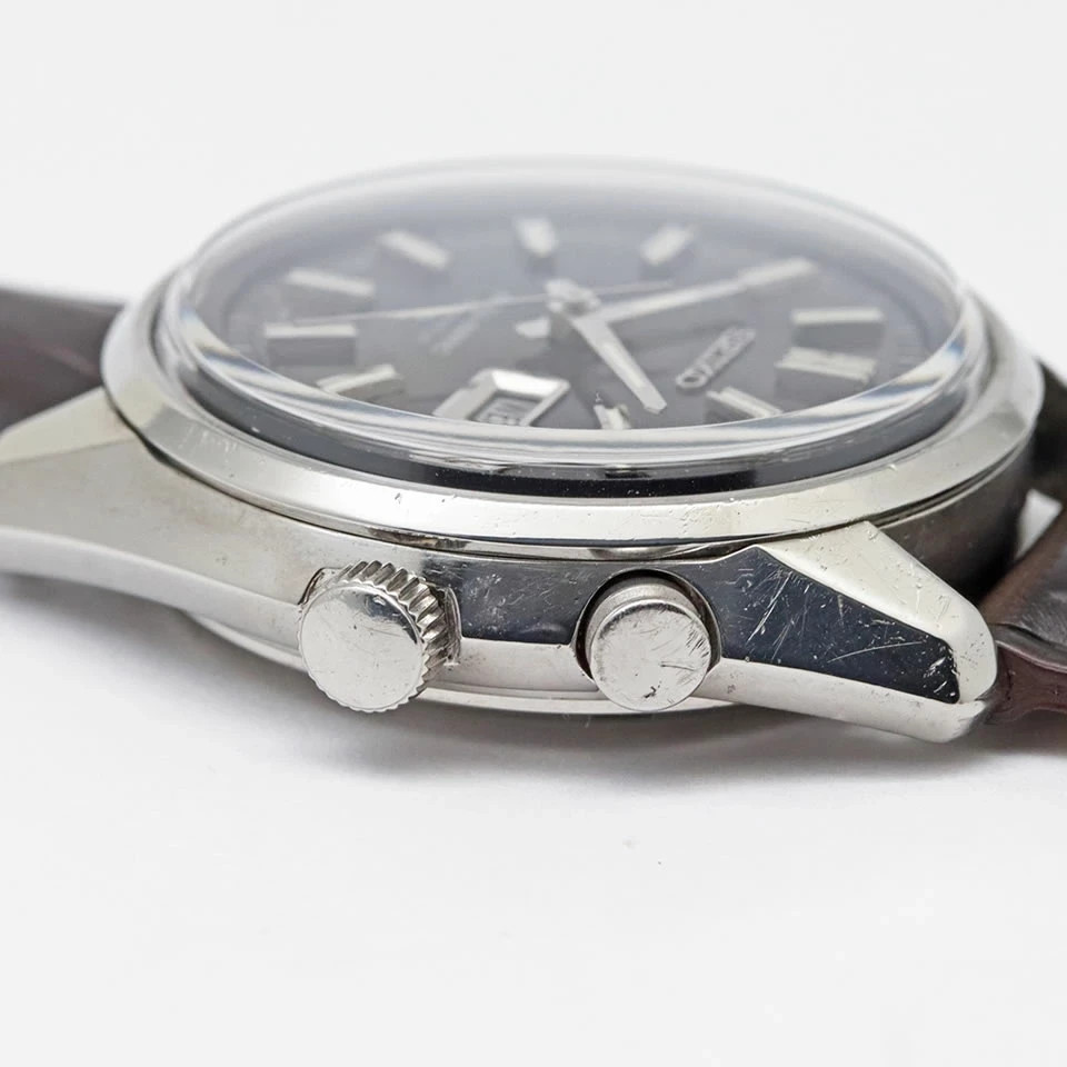 SEIKO BELL-MATIC Ref.4006-7012 Gray Dial Automatic 38mm Day Date Alarm Men’s