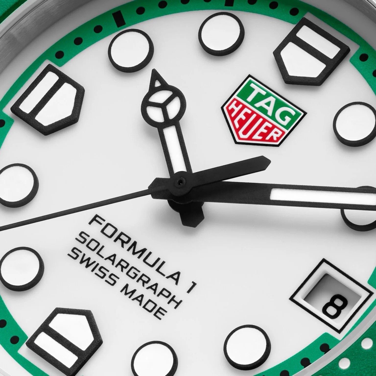 Formula 1 NEW TAG Heuer Green Solargraph WBY1113.BA0042 Limited Edition 1/3000