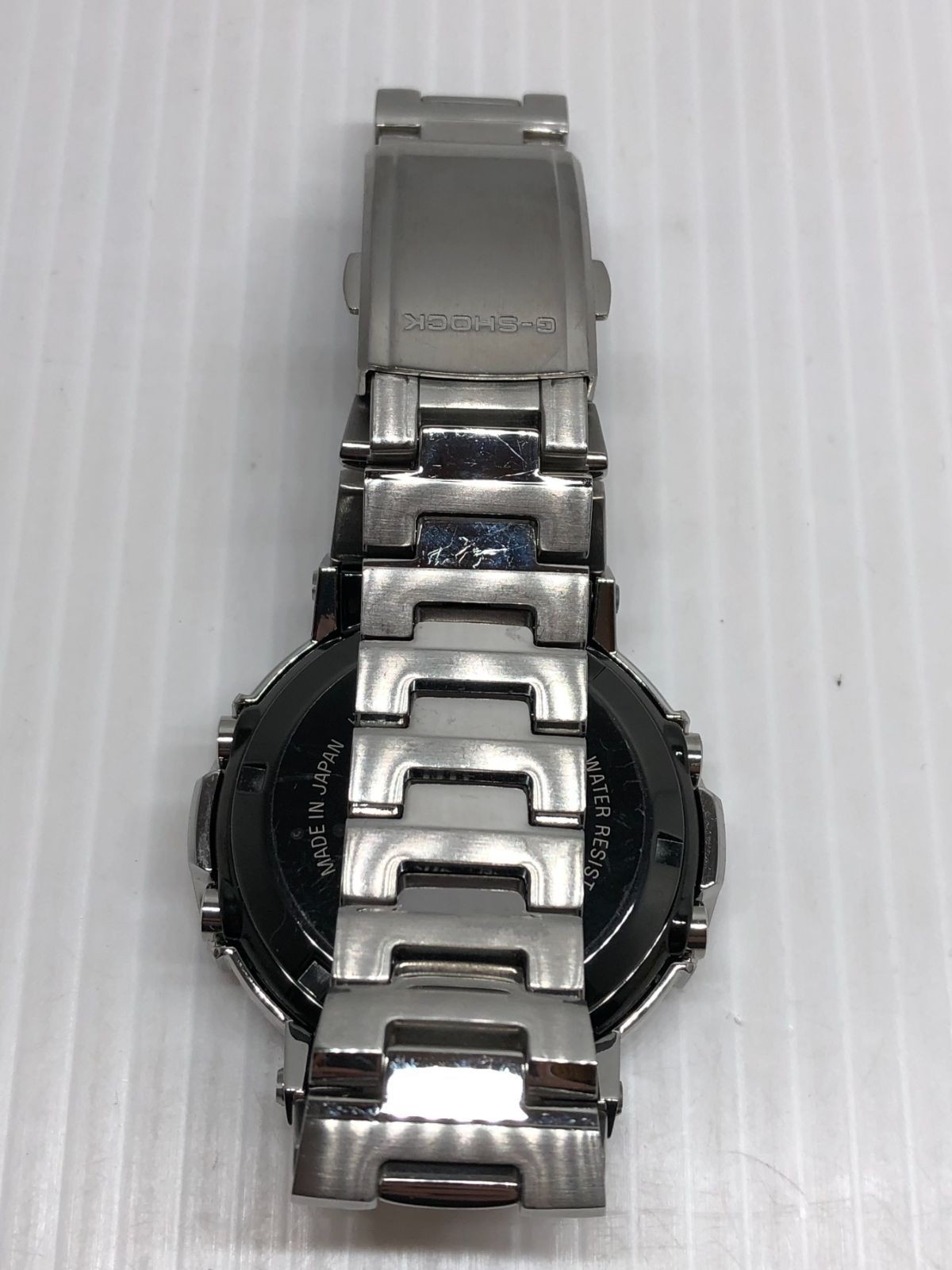 CASIO G-SHOCK AWM-500D-1A8JF Silver Digital Analog Watch Used Japan