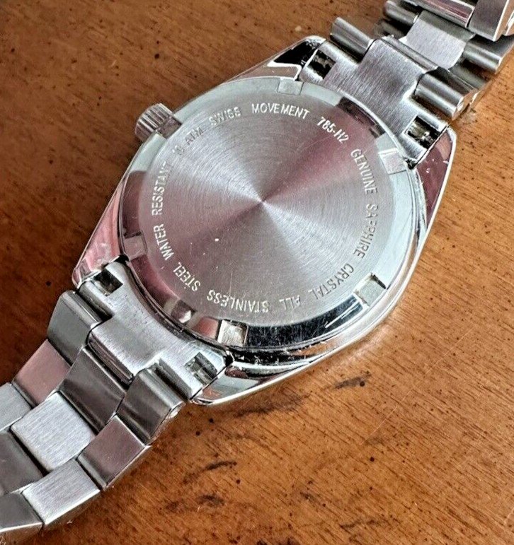 Ladies BELAIR A4215 Watch Fluted Bezel SPRINGER’S Jubilee Bracelet New Battery