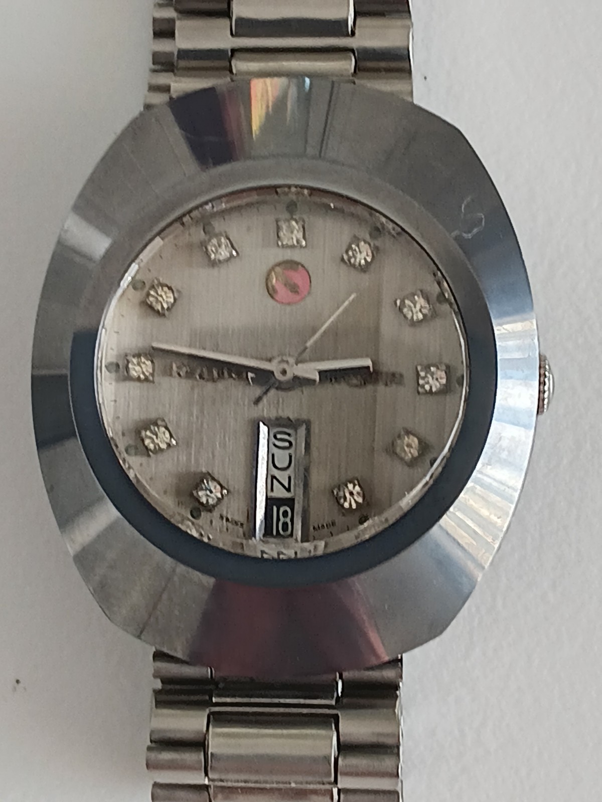 Rado Day Date Diastar Automatic. Circ 1970’s. 16271643 Serial number…
