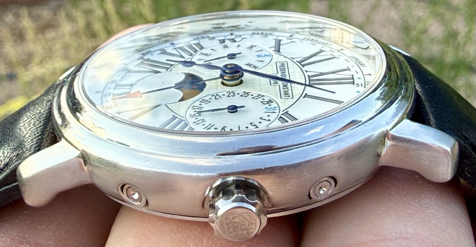 Frederique Constant Classics Moonphase Date FC270x3P4/5/6 Quartz 40mm Watch Only