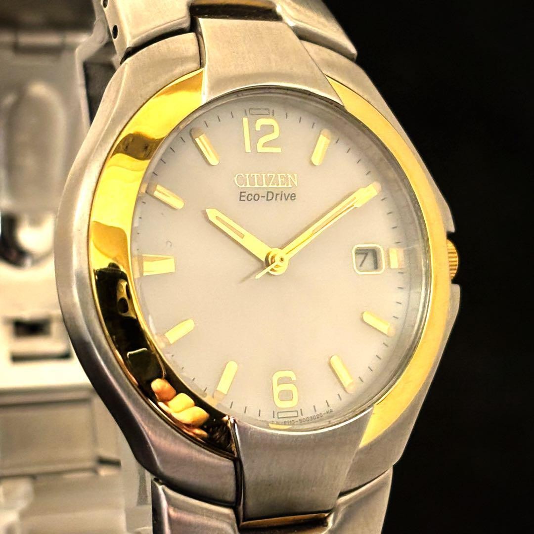 CITIZEN Item Citizen Men’s Watch Stylish Rare For Gifts Men’s Silver and Gold Co