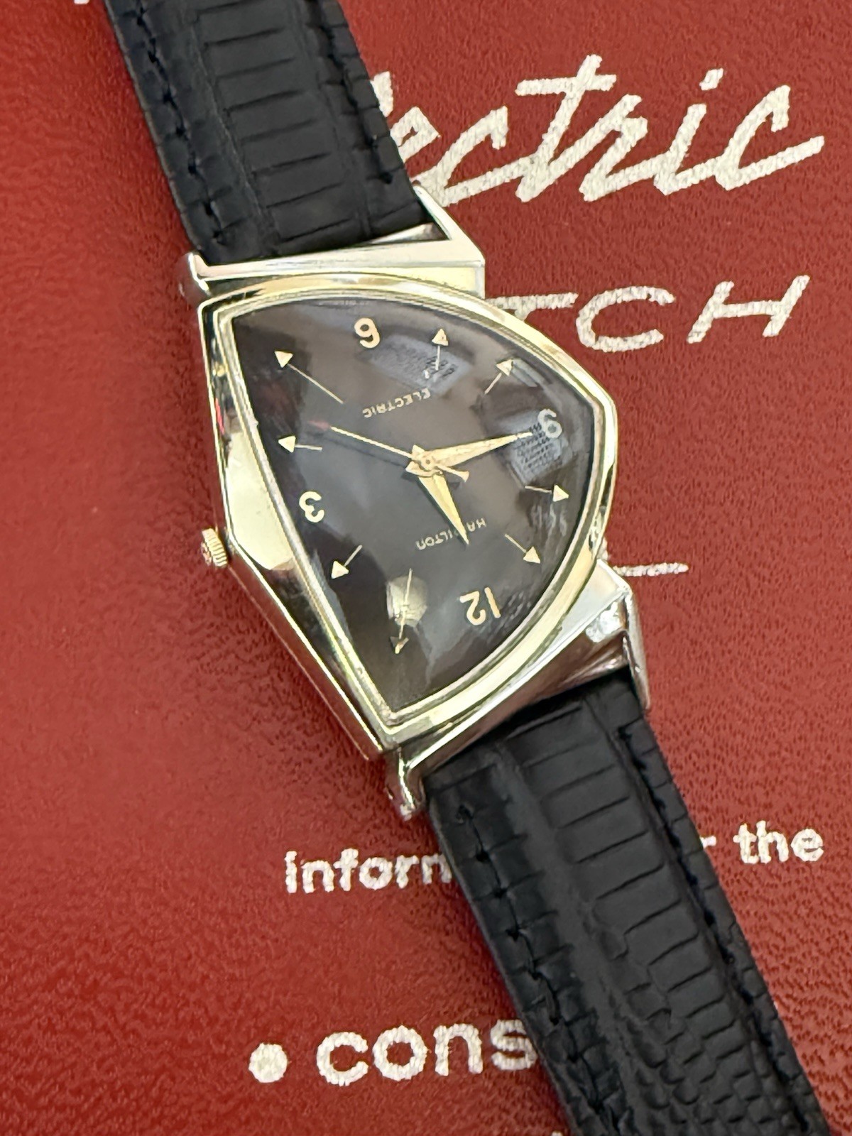 1957 Hamilton Electric Pacer Watch Caliber 500-All Original-Serviced-Warranty