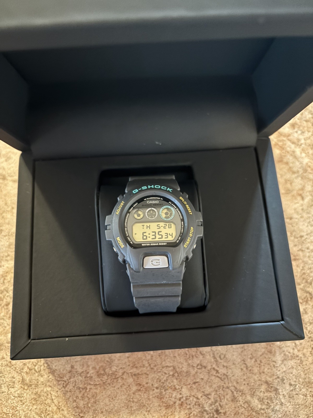 Casio G-Shock x Hodinkee x John Mayer DW6900JM20-8CR Gray Used with box