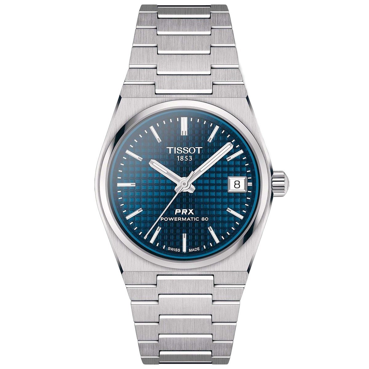 Tissot PRX 35mm Blue Dial Silver Band women’s Watch – T137.207.11.041.00