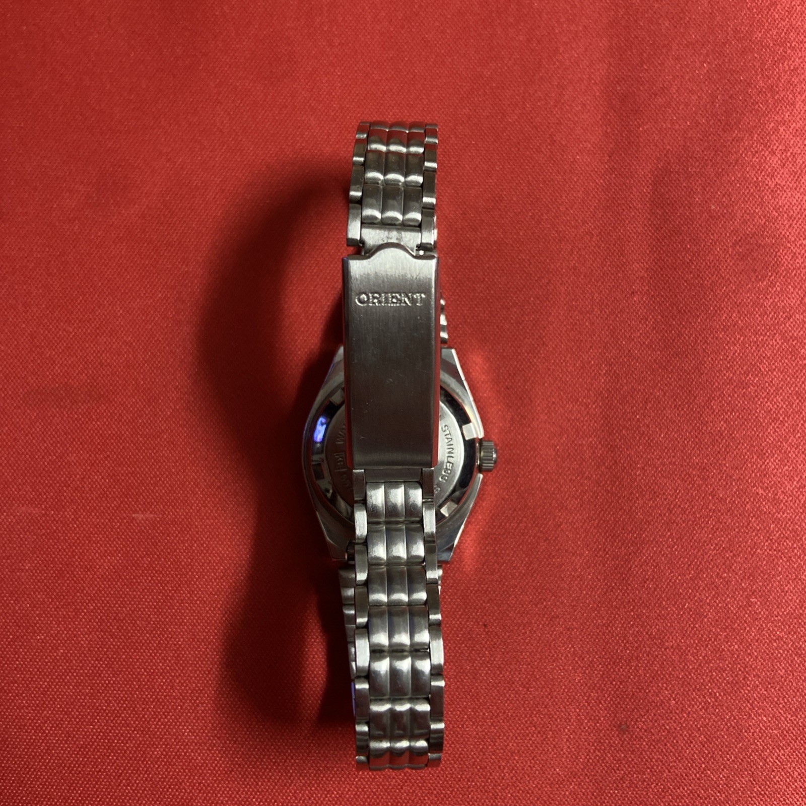 Orient Watch Japan 21 Jewels Crystal SILVER 50 water resist