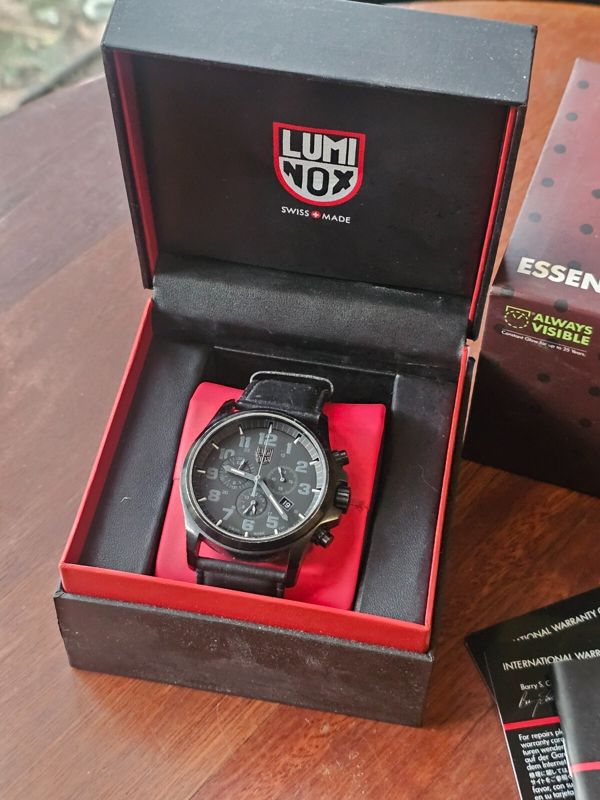 Luminox – Atacama Field Alarm Chronograph – Steel Black Dial -Mens Watch 1941.BO