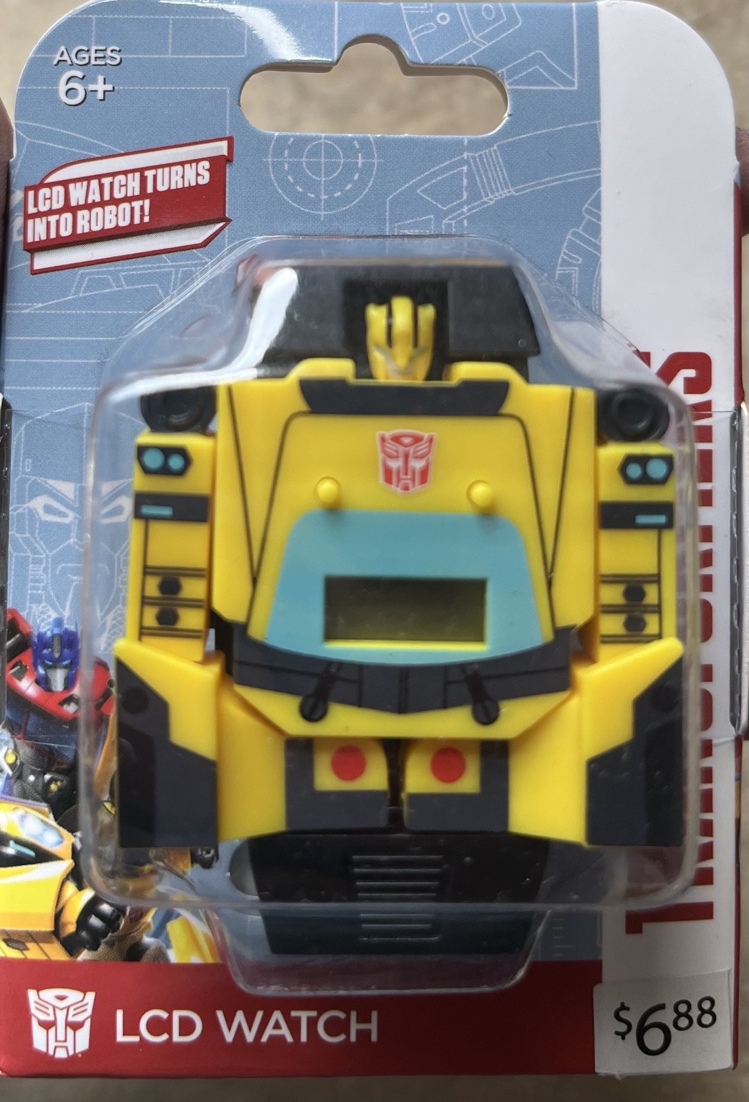 Transformers LCD Watch 2018 Hasbro Bumblebee New Sealed