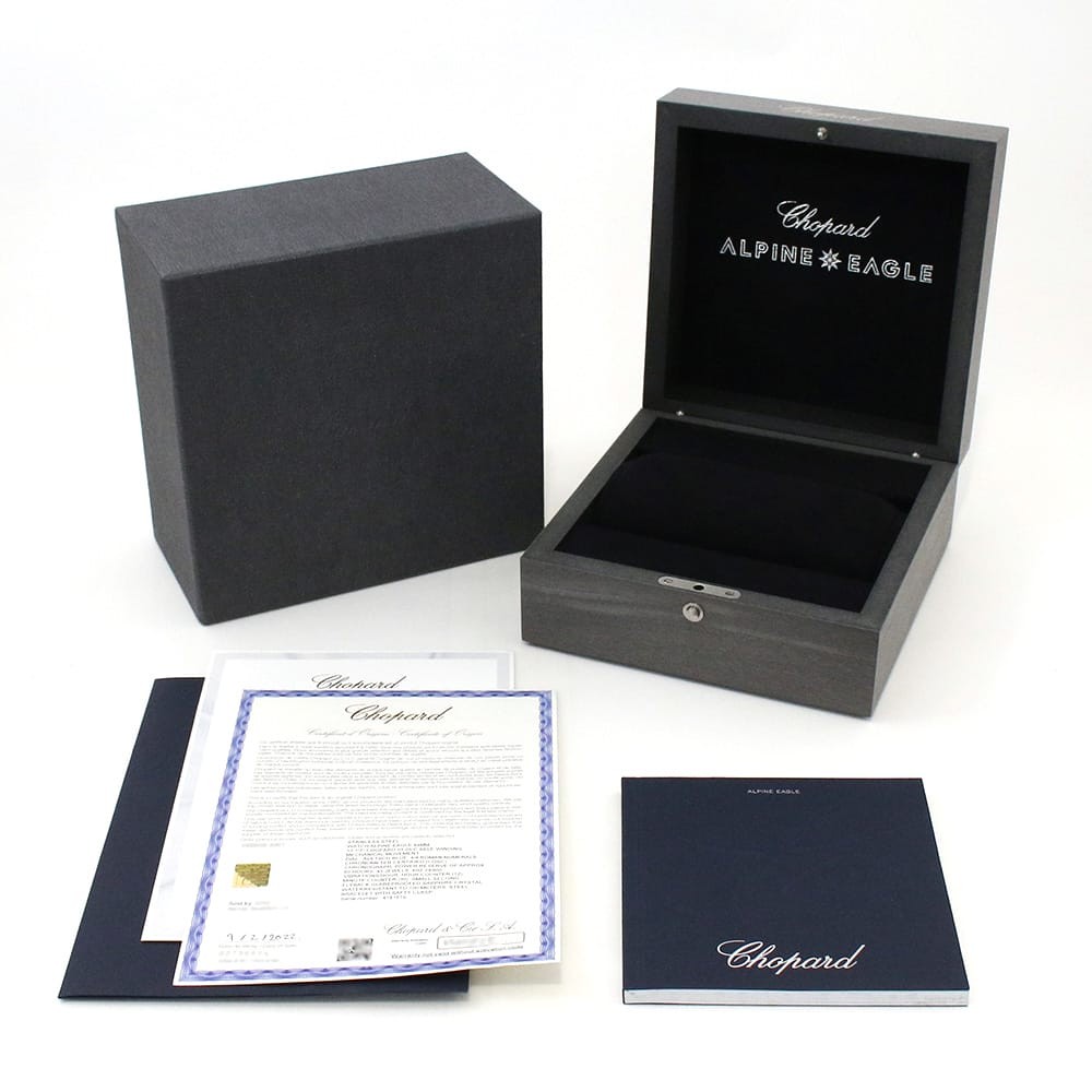 Chopard Alpine Eagle XL Chrono 298609-3001 second hand mens