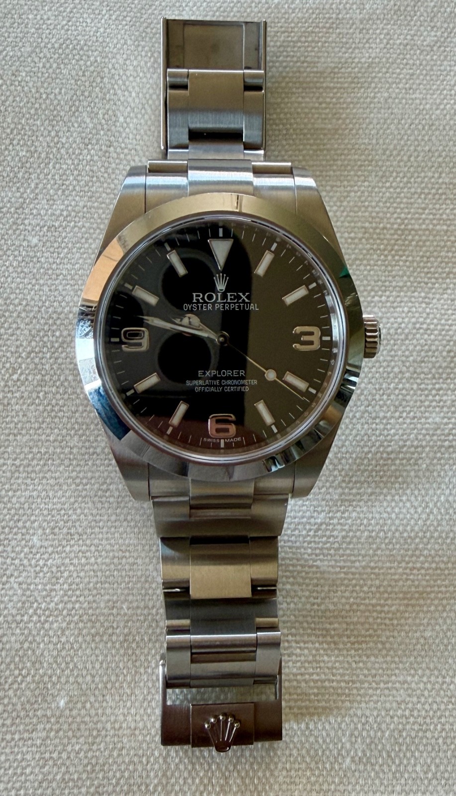 Rolex Explorer 214270 MK2 39mm 2016 Full Set Box Papers One Owner