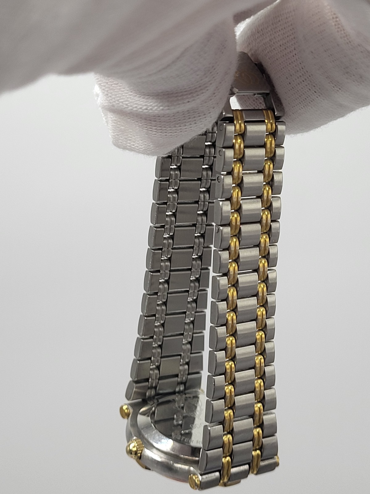 SWISS [N. MINT] Gucci 9000L 11P Diamond Black Dial Woman’s Quartz Watch Vintage