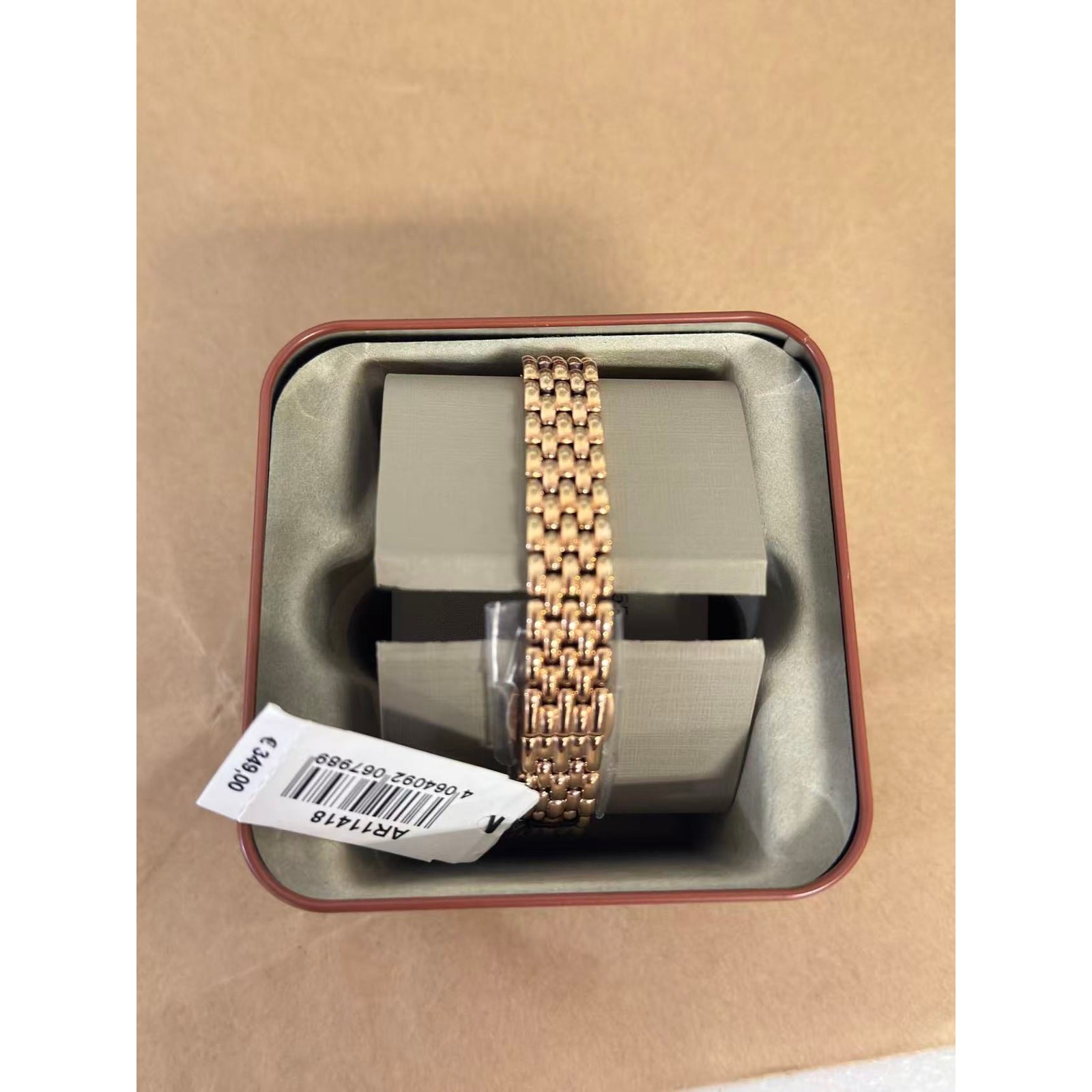 Emporio Armani AR11418 Rose Gold-Tone Ladies Watch