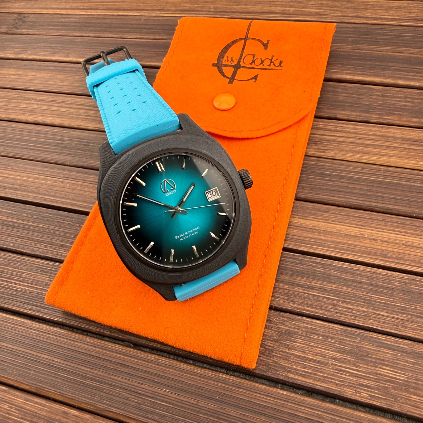 Aion Made In Italy Automatic NH35 Carbon Fiber Case 40mm Men’s Watch New
