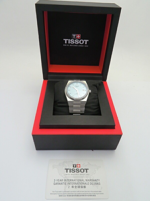 Tissot PRX Powermatic 80 Automatic Watch T137.407.11.351.00 40mm Ice Blue