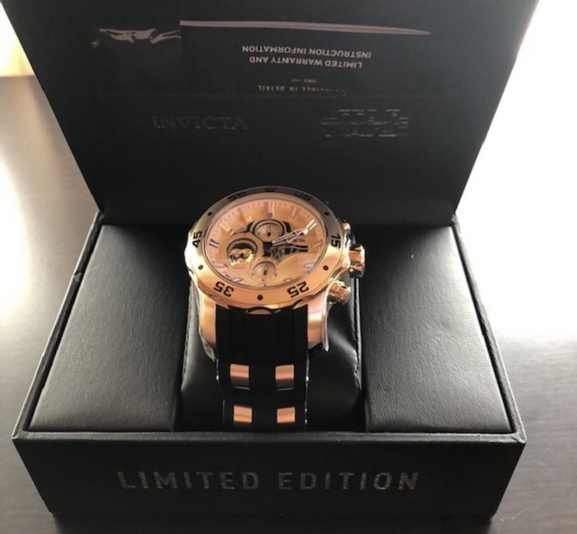 Invicta Star Wars C3P0 Limited Edition Gold Chronograph