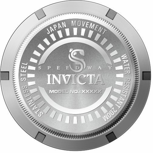 🔥NIB Invicta Speedway Casino Roulette 39.5mm Silver Tone Men’s Watch 50492🔥