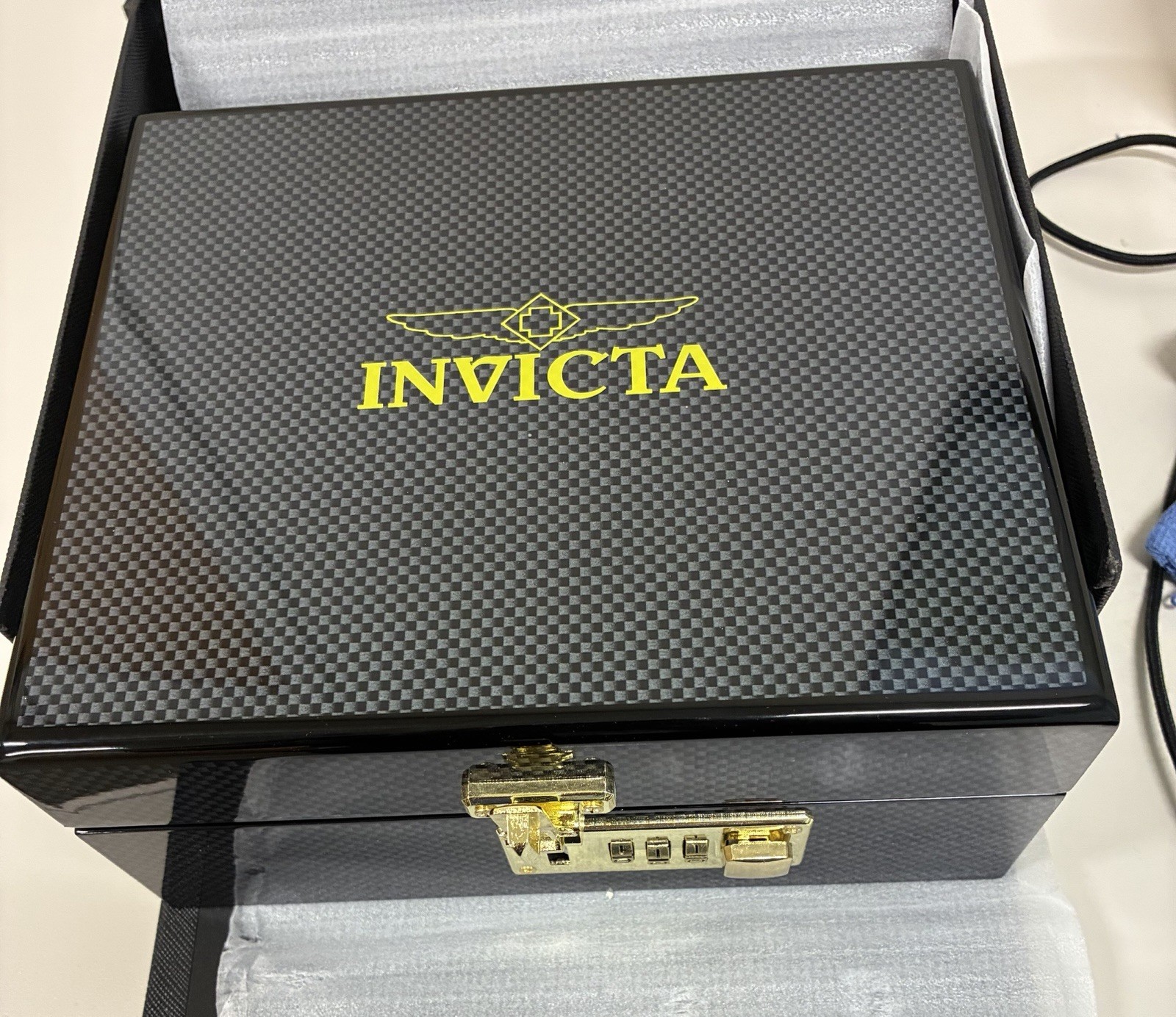 Invicta Celestial Astelis Men’s Automatic Watch 40.2mm Rose Gold Black Strap