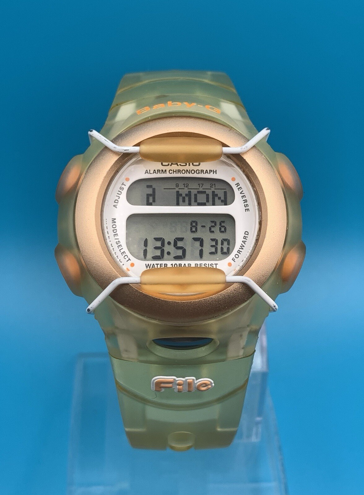 CASIO VINTAGE BABY-G FILE G-SHOCK BG-380F-4CT Boxed