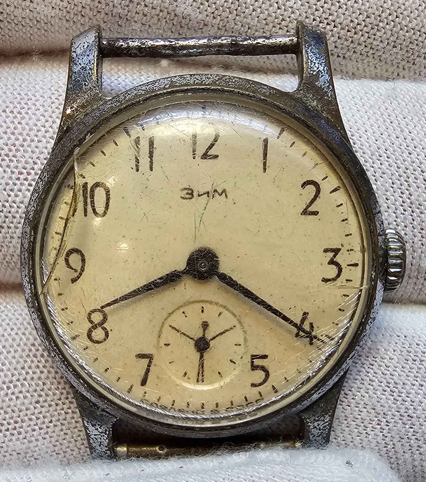Vintage Soviet Watch ZIM Mechanical Wristwatch 1950s USSR Old Watch