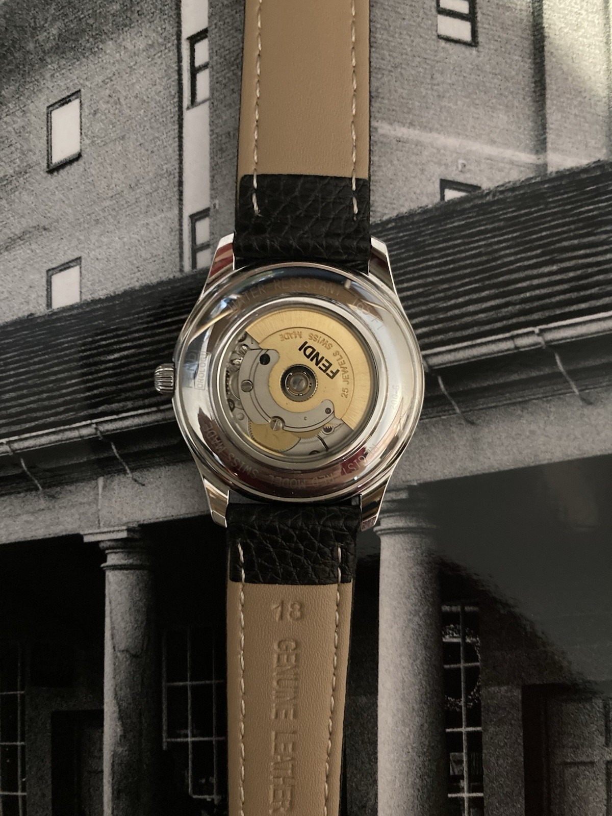 Fendi 200g Automatic Watch, Steel. Neo Vintage, ETA 2824 Movement