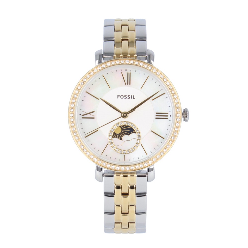 FOSSIL FOSSIL ES5166 Quartz Analog White Silver/Gold