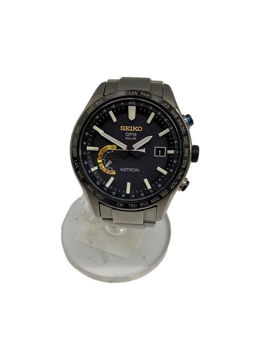SEIKO Solar Watch Analog SLV 8X22 0AJ0 2 Shohei Ohtani Model Scratched