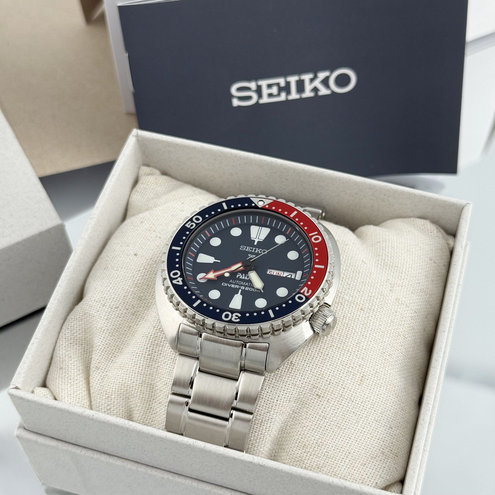Seiko Prospex PADI Automatic SRPE99 Blue Dial Stainless Steel Men’s Watch