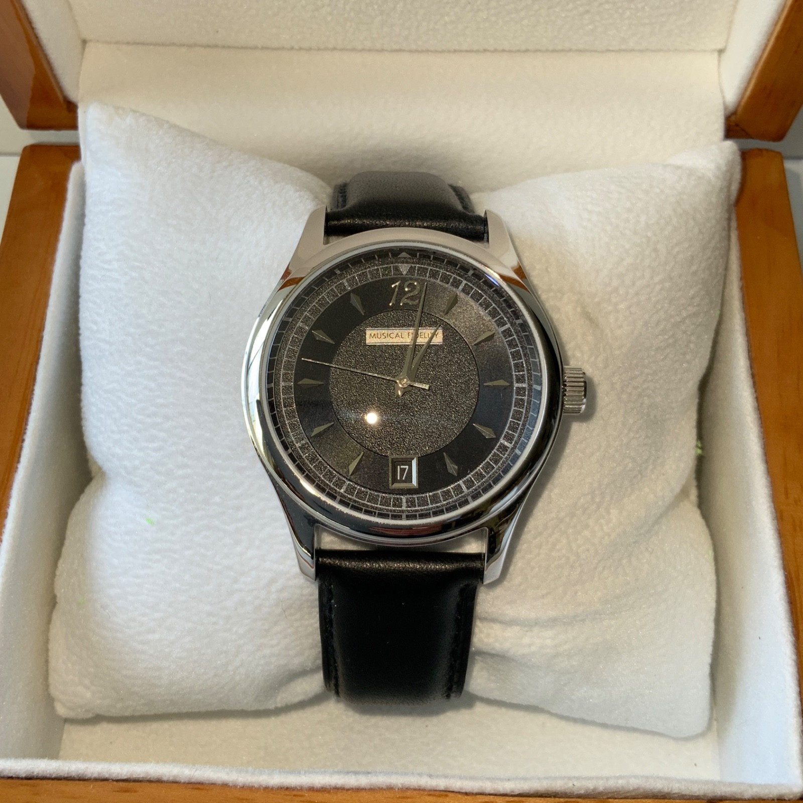 Musical Fidelity Limited Edition Watch 199/470 – Sterling Silver Case – 20th Ann