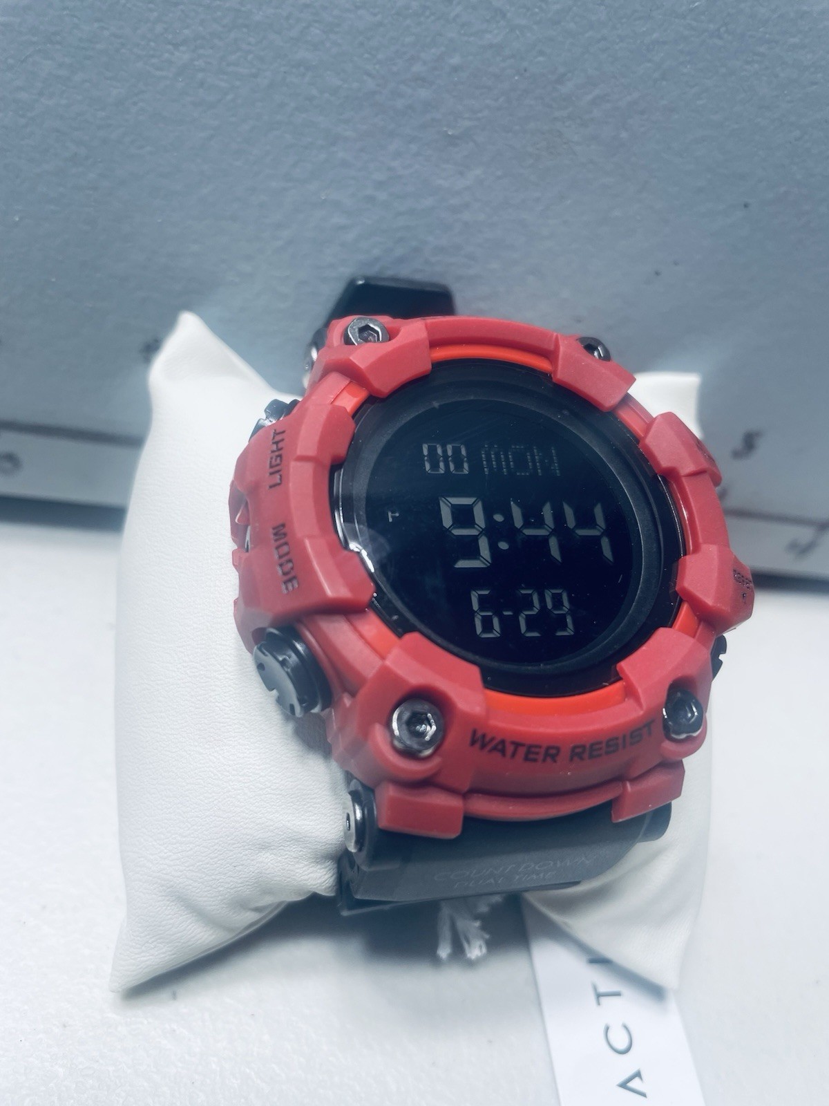 NEW! Activa Kadron x Invicta Digital Watch 53mm Red / Black ACW1968-006