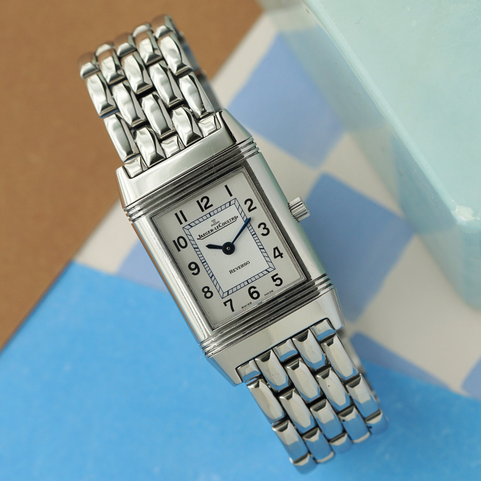 Jaeger-LeCoultre Reverso Small Quartz Stainless Steel Bracelet Watch 260.8.47