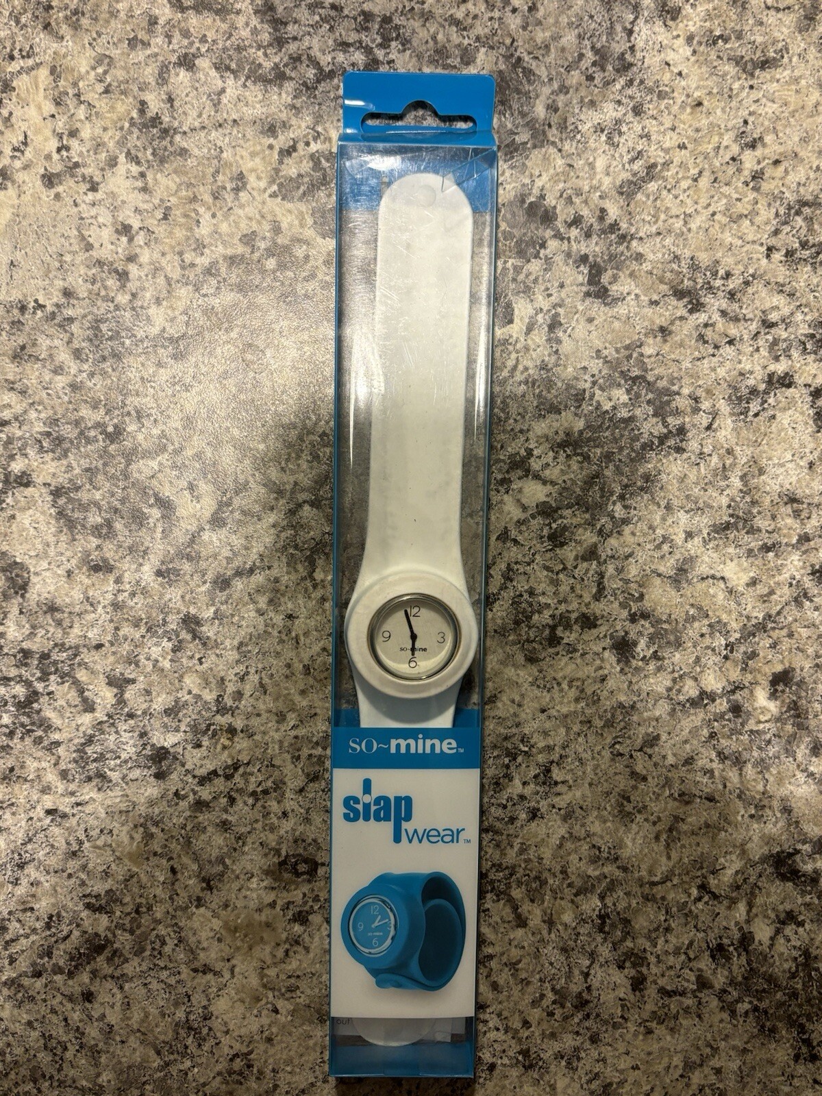So-Mine Slap Wear Silicone Watch – White # SL-0102 – NEW in Original Packaging