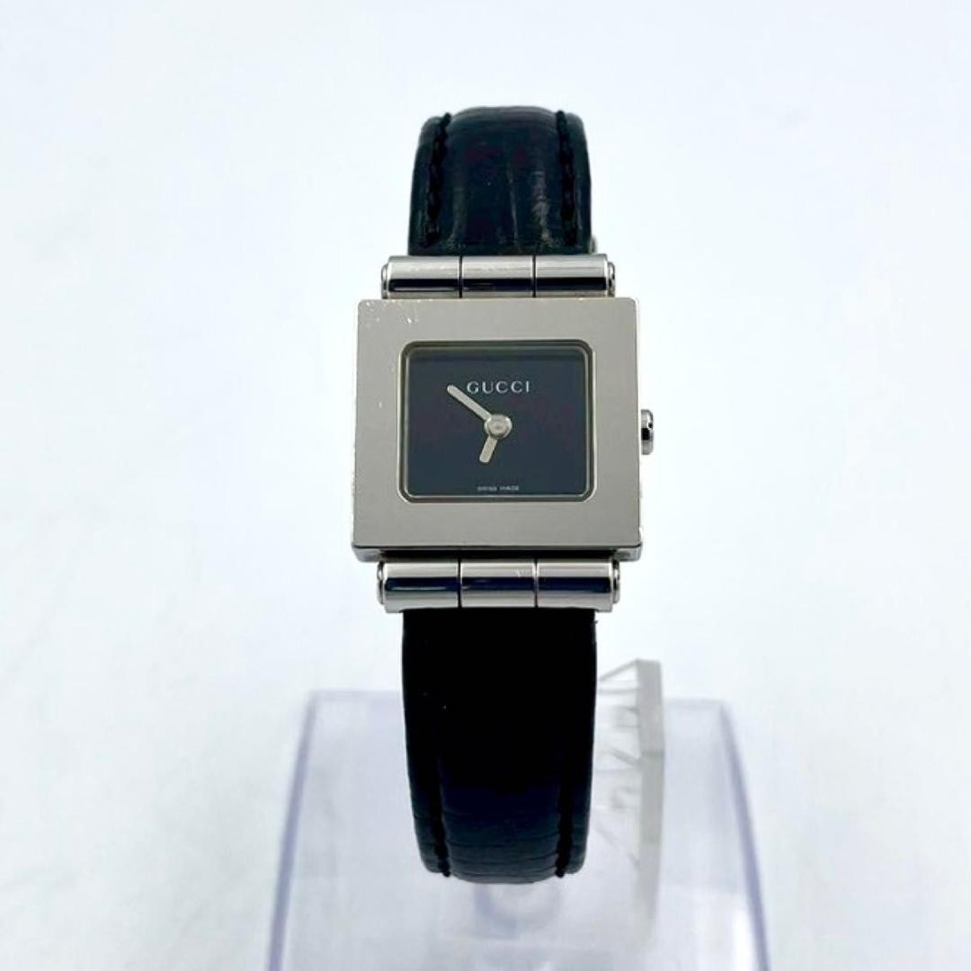 Gucci 600L Square Black Dial Quartz Watch Pre-Owned