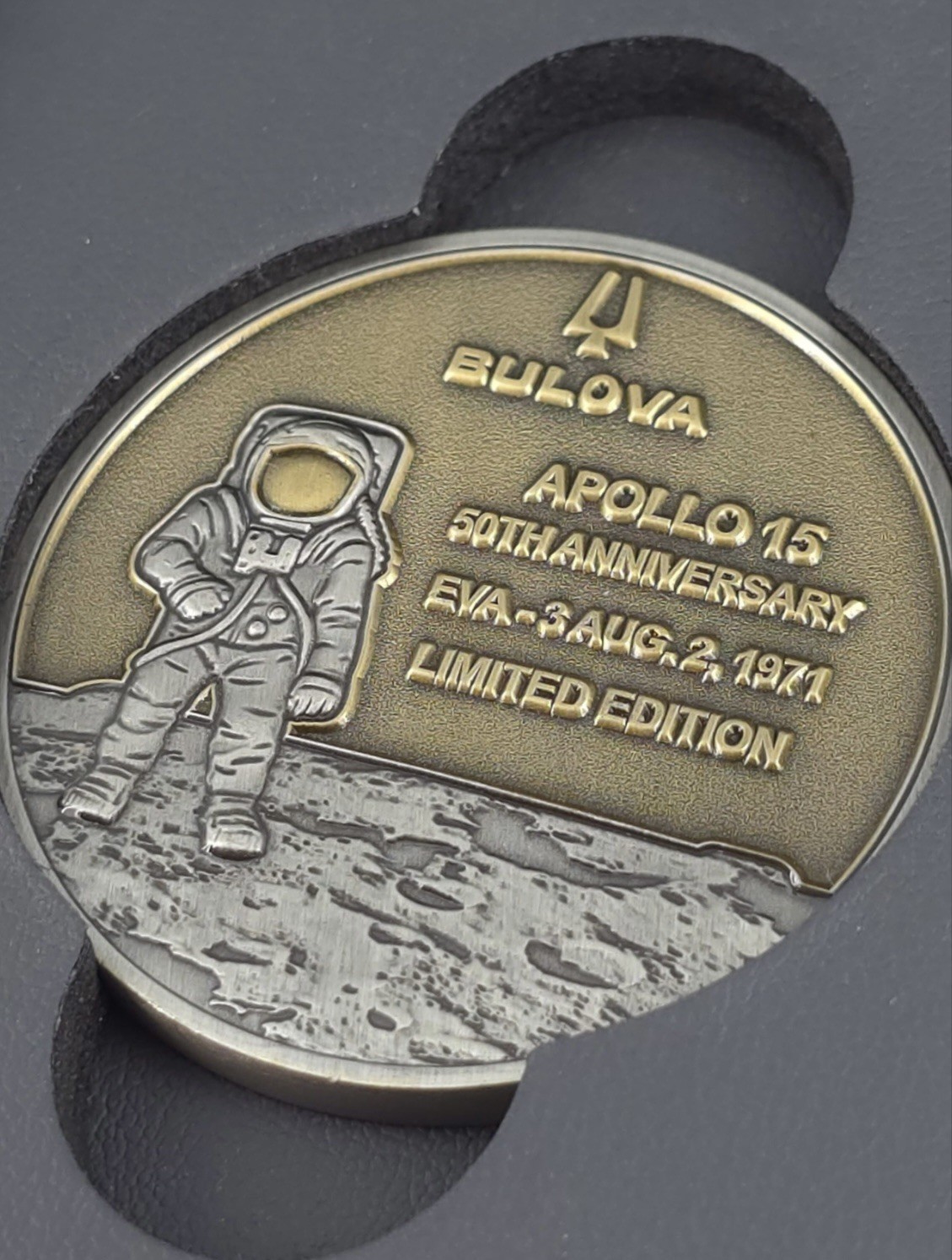 Rare Bulova Lunar Pilot Apollo 15 Limited Edition Watch 50th Speedmaster PRX Iwc