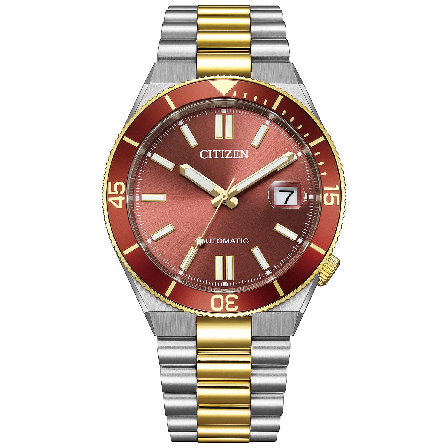 Citizen Collection NJ0234-58X TSUYOSA Red Dial Mechanical Automatic Watch Men
