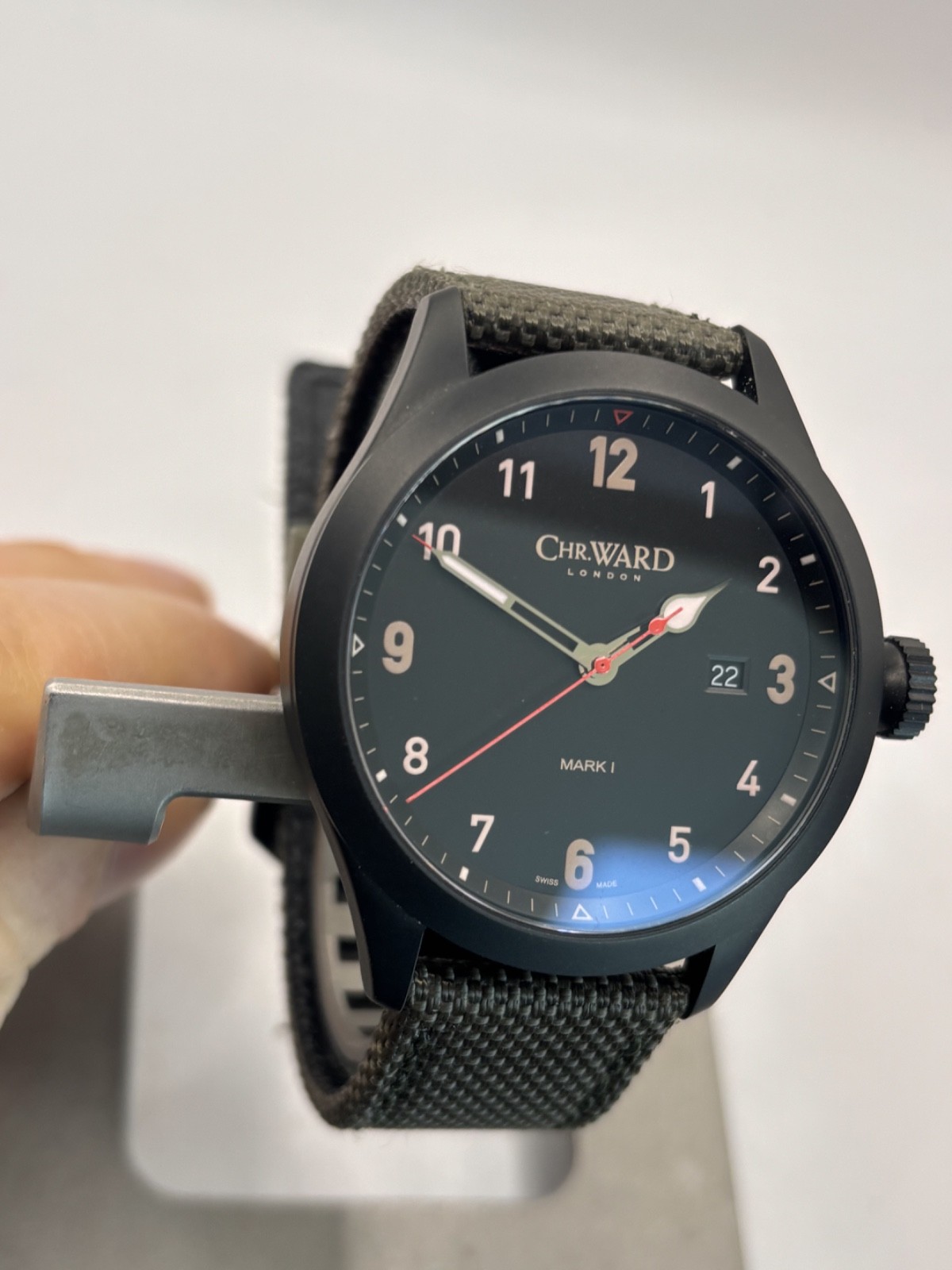 Christopher Ward C8 Flyer Quartz 44mm (03/2017) WH1741F