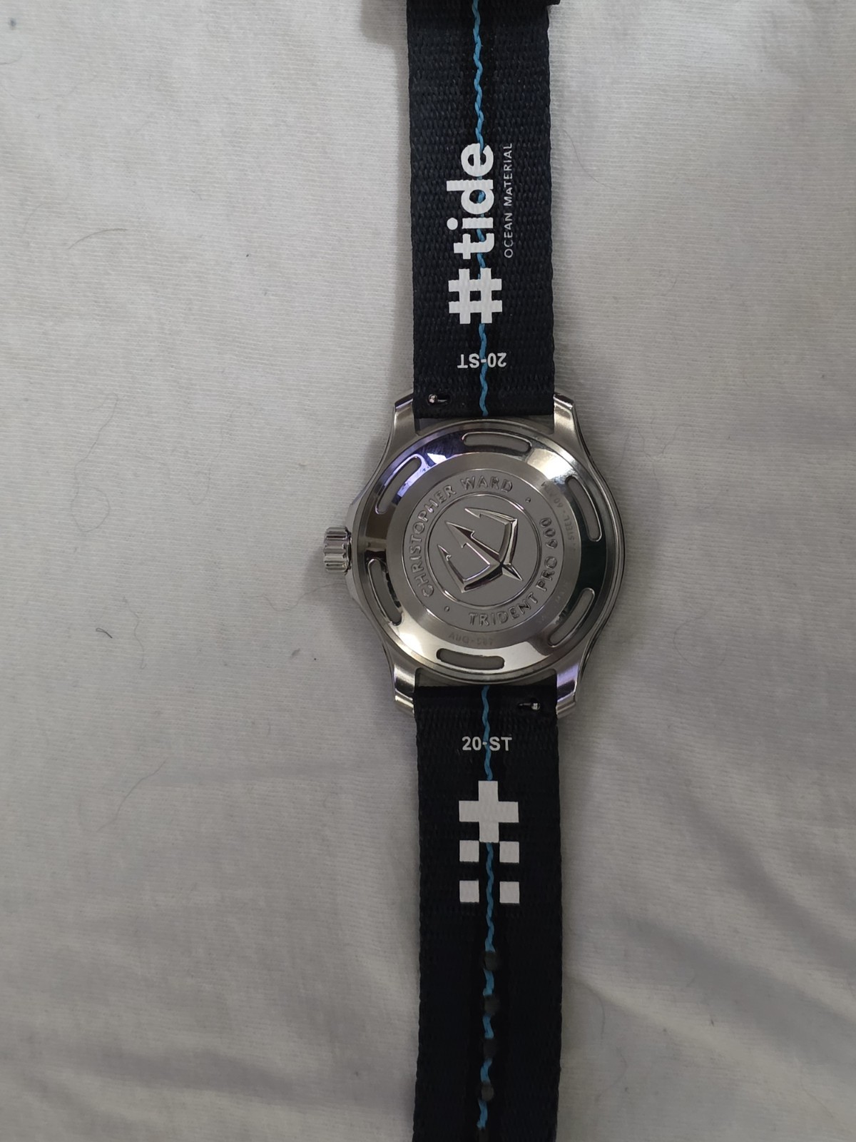 Christopher Ward C60 Trident Pro 600 38mm #Tide