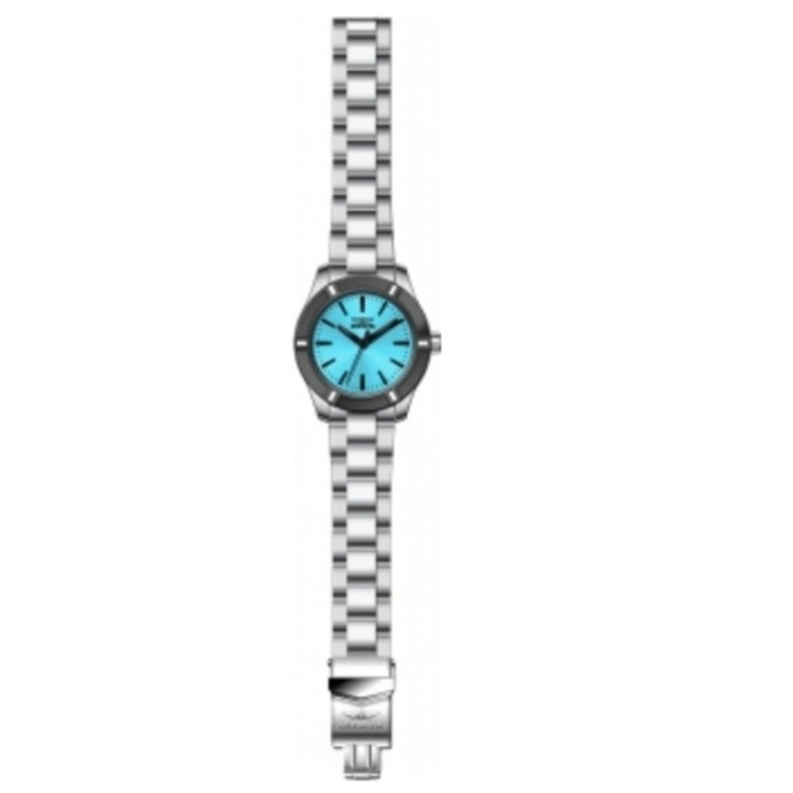 Invicta Women’s Pro Diver Silver Quartz Watch Model 19454 Blue Dial – New in Box