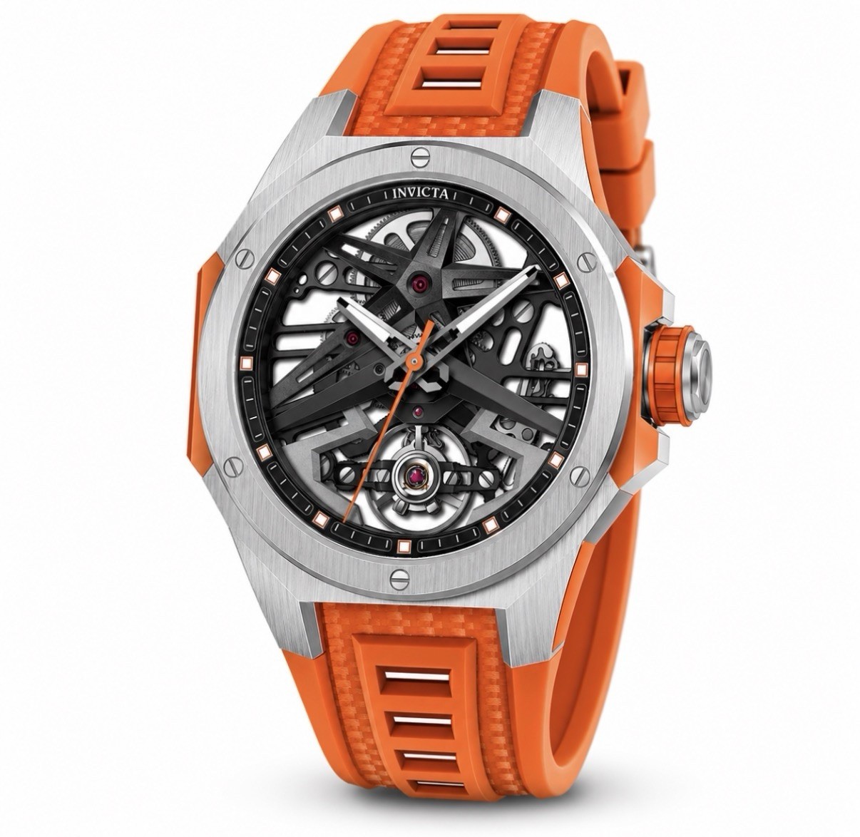 Invicta Racing Limited Edition Automatic Skeleton Dial 50mm with/ 1 winder box