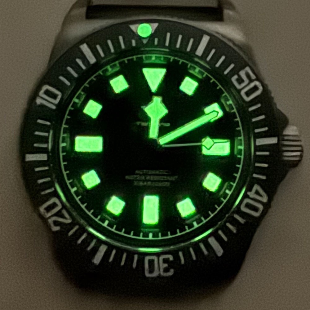 200M Dive 42mm PVD Titanium Miyota 8215 Automatic Watch Men Sapphire Lume Reloj