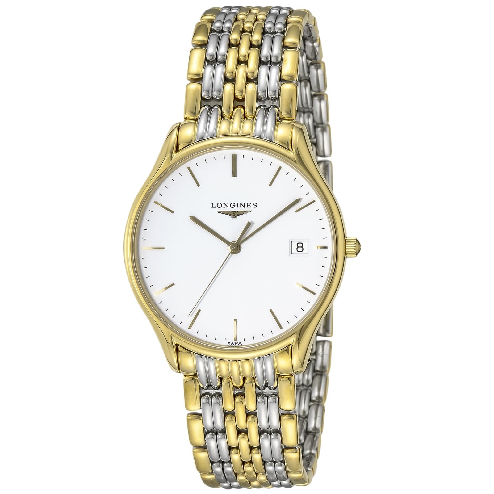 LONGINES Longines L4.759.2.12.7 Reel White Stainless Women’s Watch New in Box