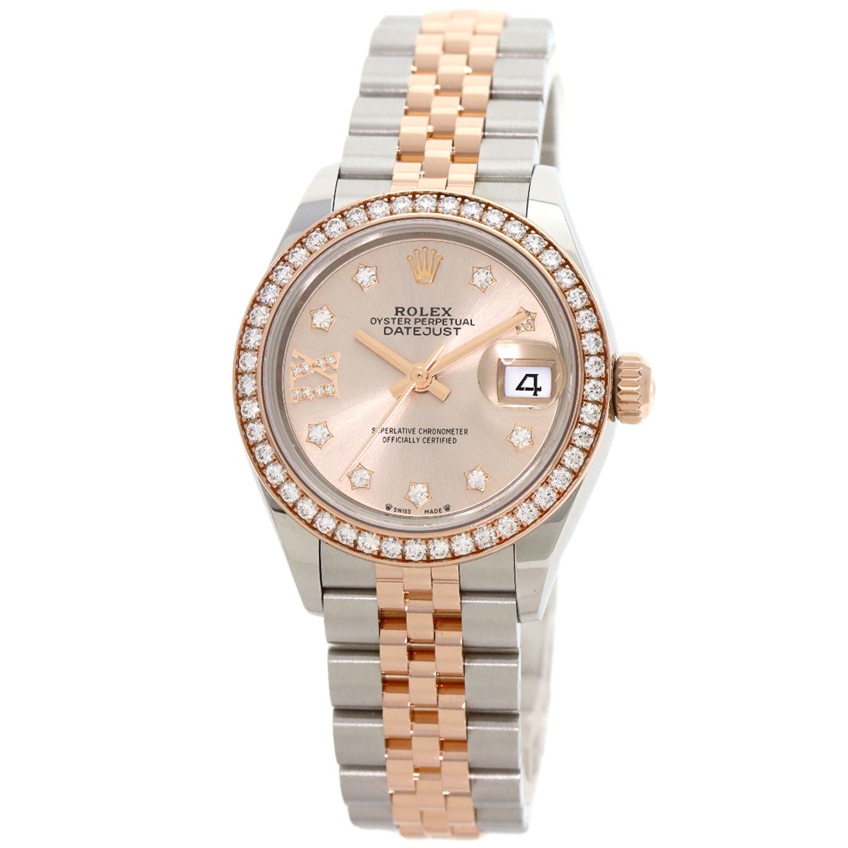 ROLEX Datejust 9P Star Diamond IX Diamond Watches 279381RBR Stainless Steel/…