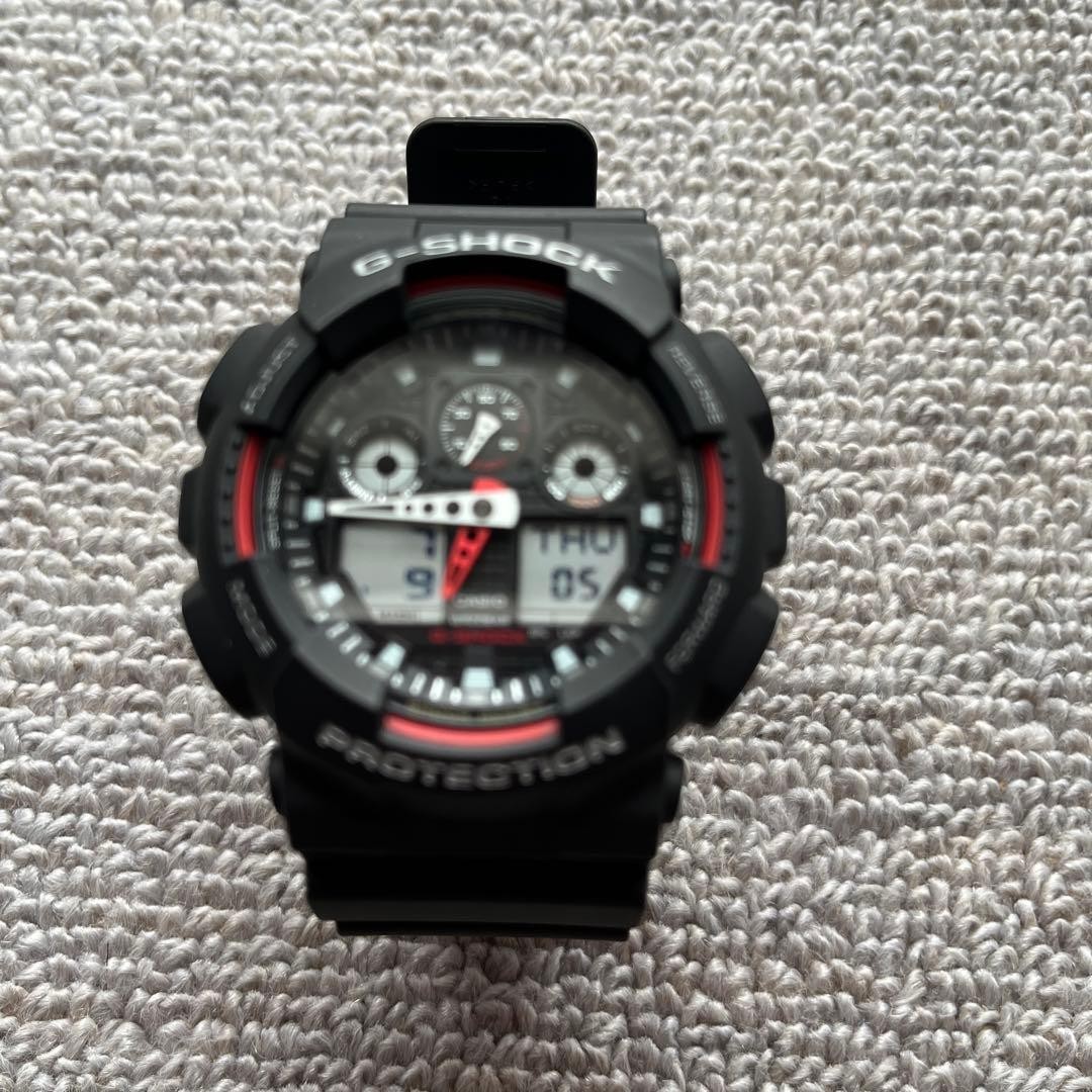 CASIO G-SHOCK Analog Digital GA-100 Series Men`s 87-B73 NEW