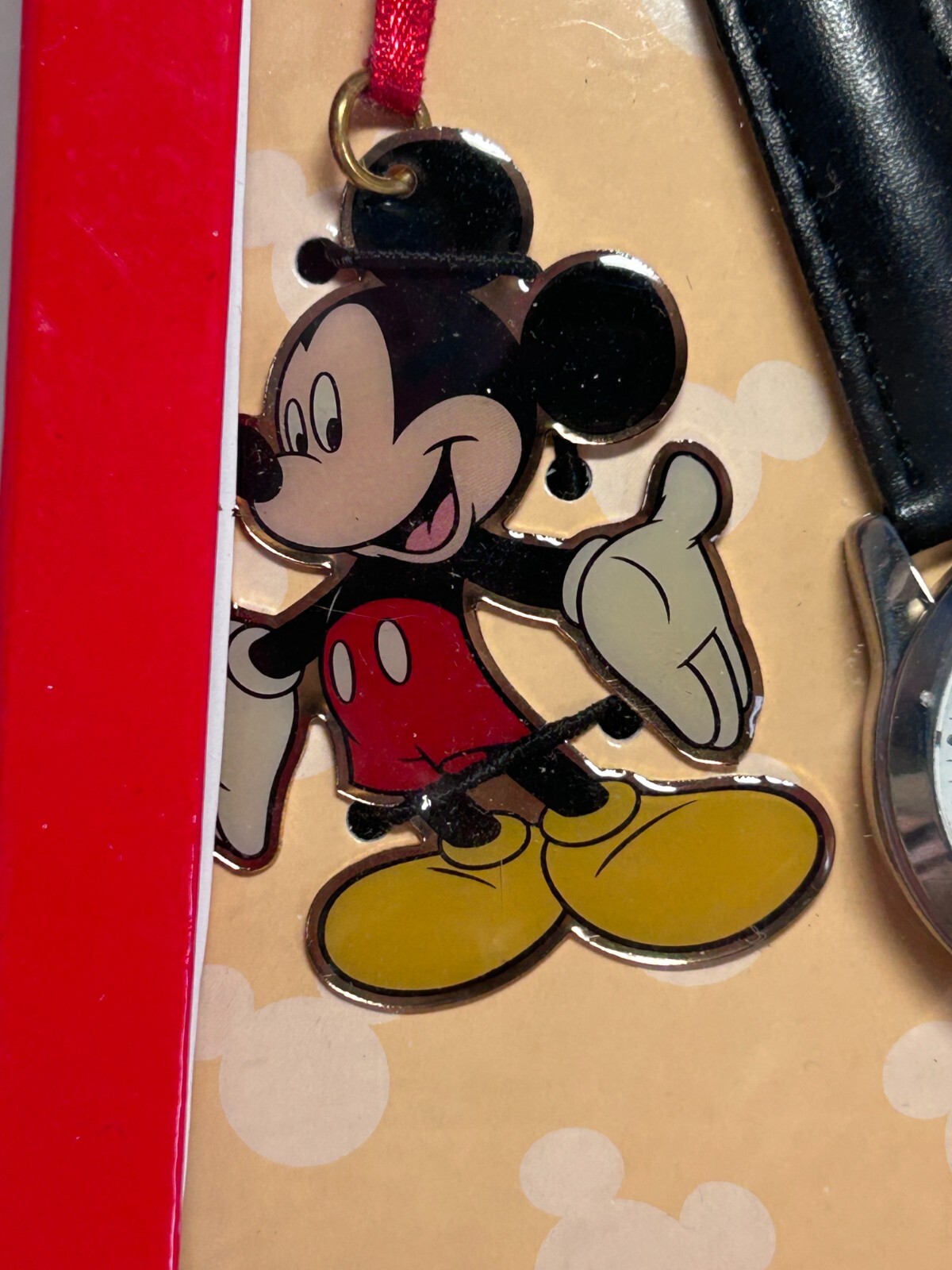 Disney Mickey Mouse Christmas Ornament Set Watch W89 Box3