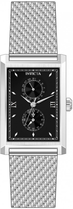 Invicta Vintage GMT Date Quartz Black Dial Men’s Watch 46860