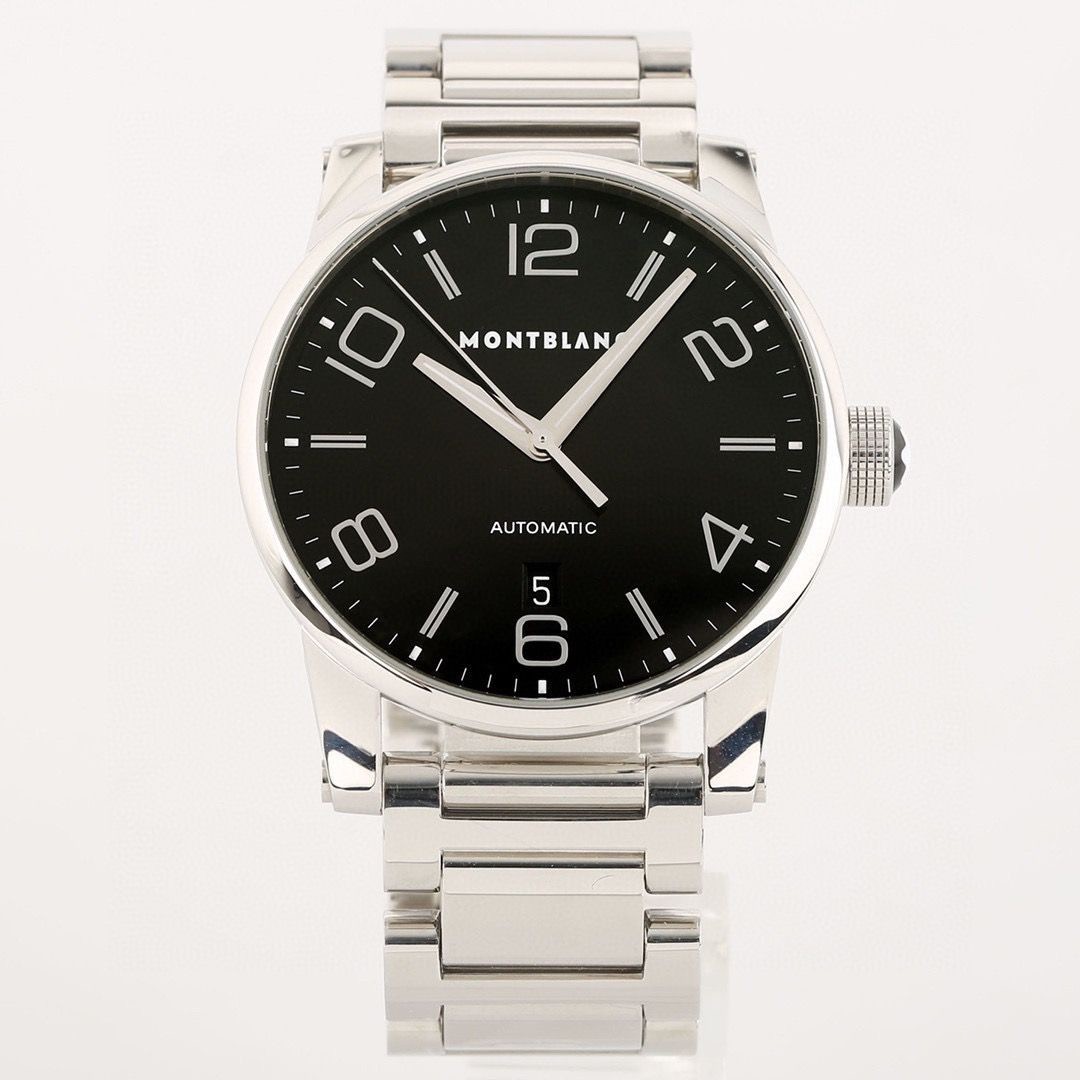 Montblanc Black Number Dial TimeWalker 9672 Men’s Watch Automatic 42mm