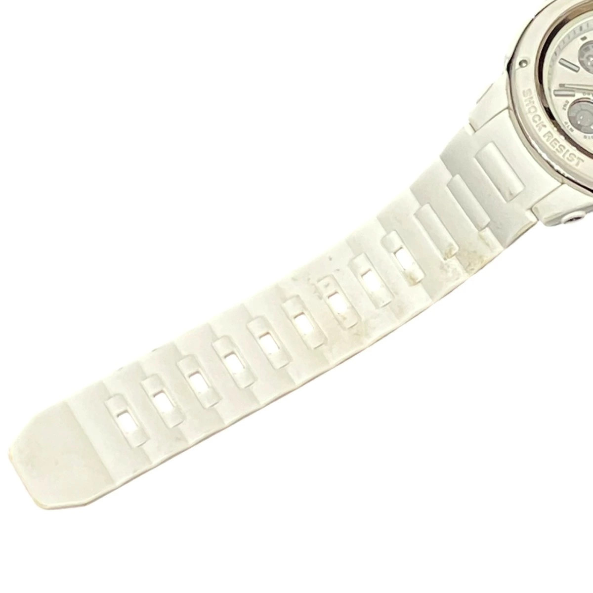 Casio BABY-G BGA-150 Stainless Steel 38.8mm White Dial Quartz Women’s #WPW629