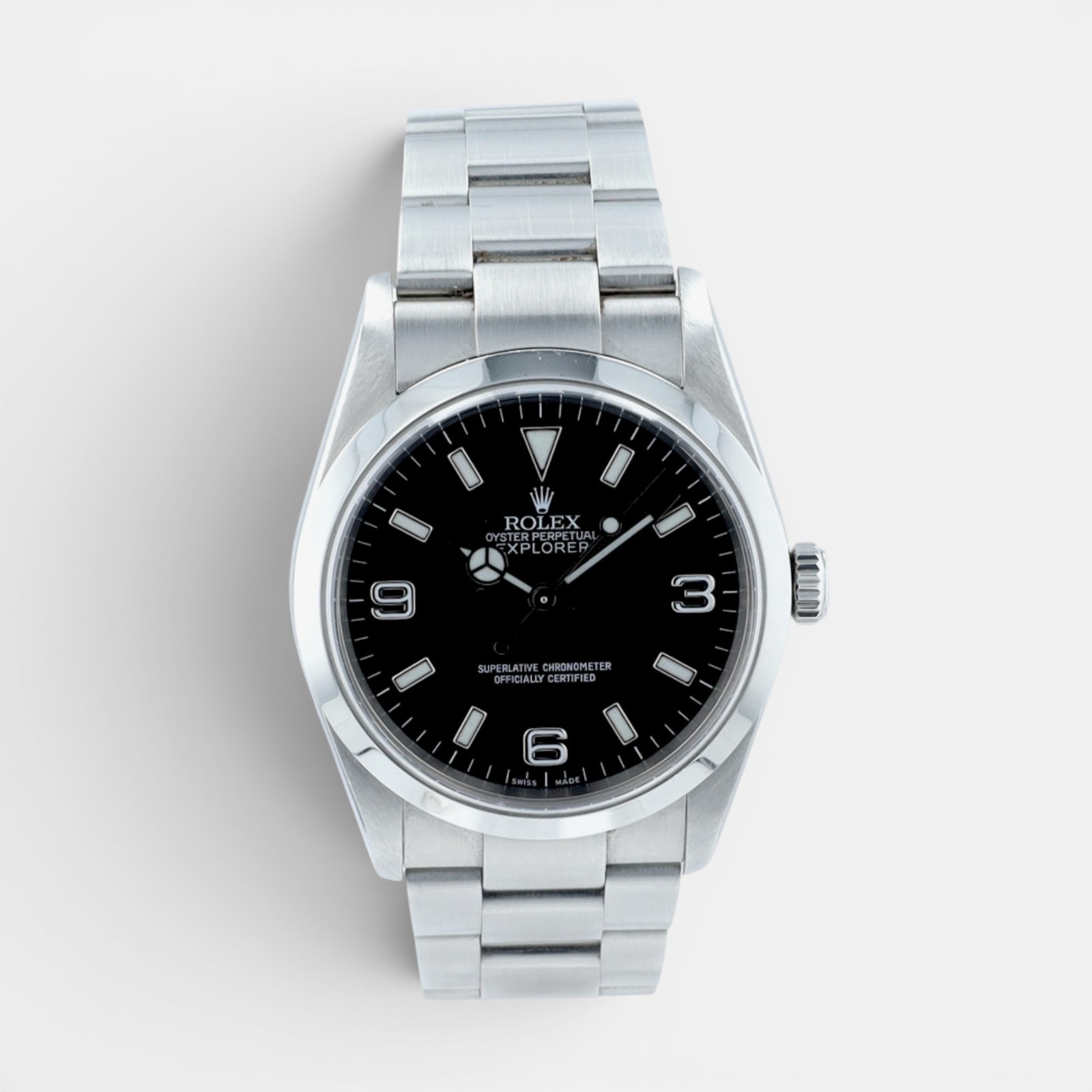 Rolex Explorer 114270 36mm Black Index Dial Stainless Steel Automatic Watch